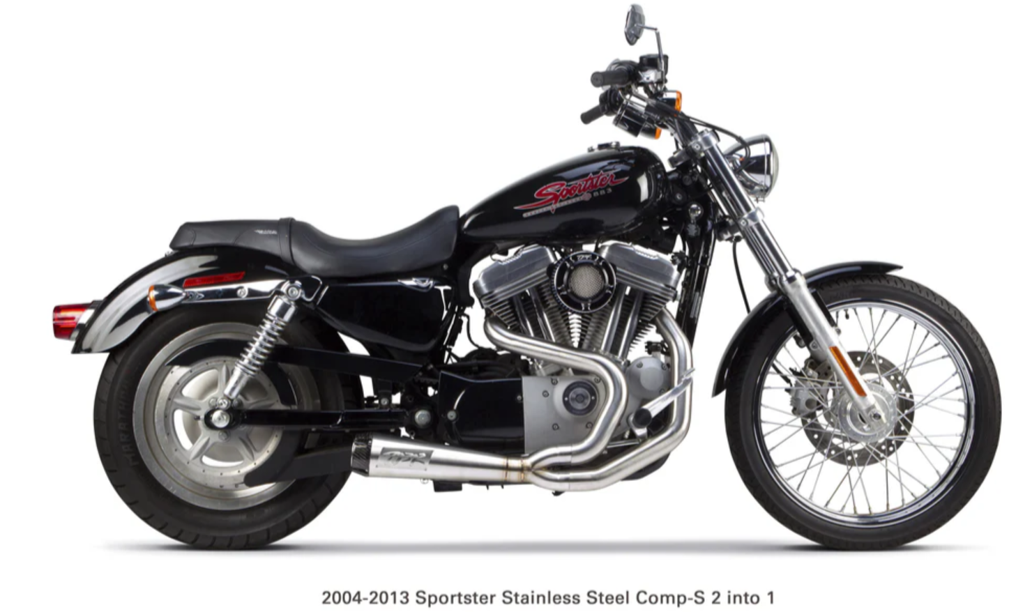 Two Brothers Sportster Comp-S 2-1 Exhaust 04-13